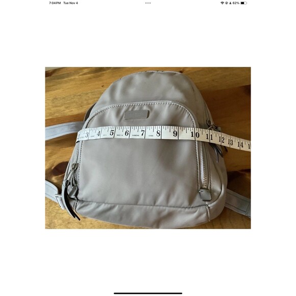 Kate Spade New York Dawn Nylon Medium Backpack in Soft Taupe - Picture 9 of 9